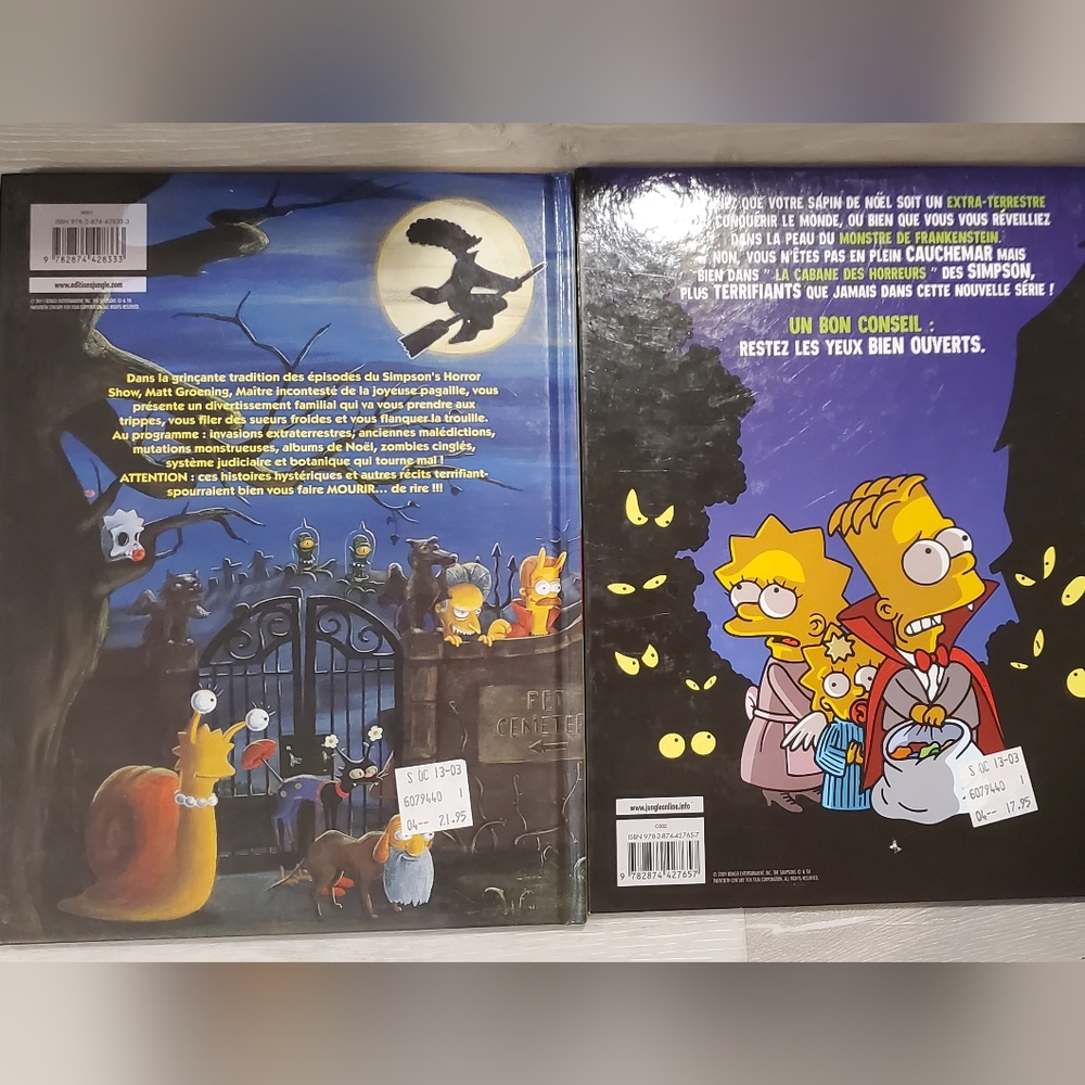 Simpsons French Comic book lot - Picture 2 of 3